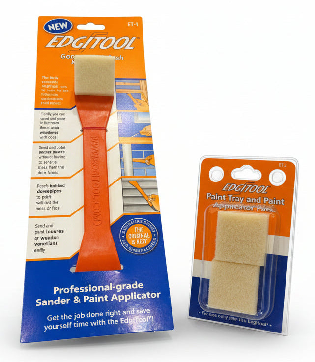 SAVE 14% | Precision Painting Bundle | Edgitool + Applicator Pad Kit | 2 in 1 |